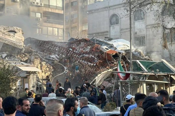 Israeli Strike on Iranian Consulate in Damascus Claims Lives